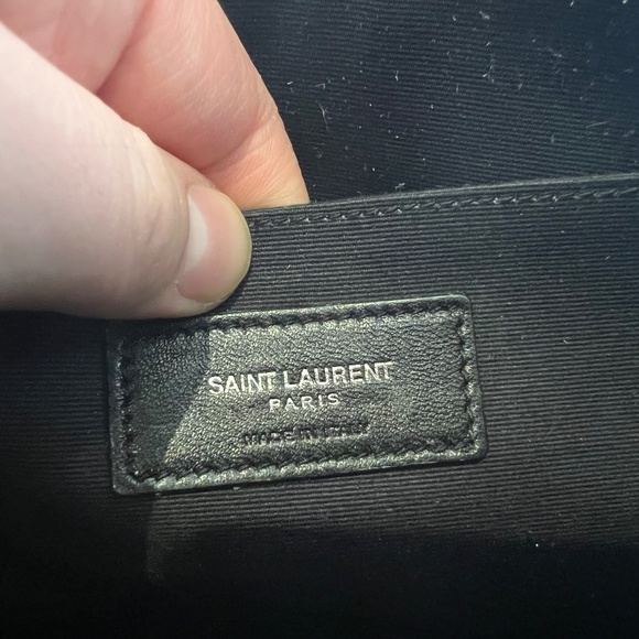 Saint Laurent - Vintage Rive Gauche Logo - Pouch - Smooth Leather - Gift Set/Box - Picture 10 of 16